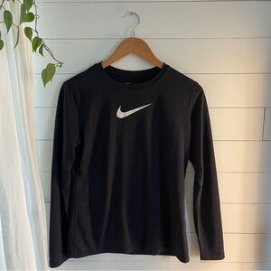 Nike Dri-Fit Longsleeve Shirt | Black